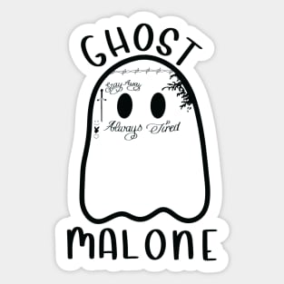 Ghost malone Sticker